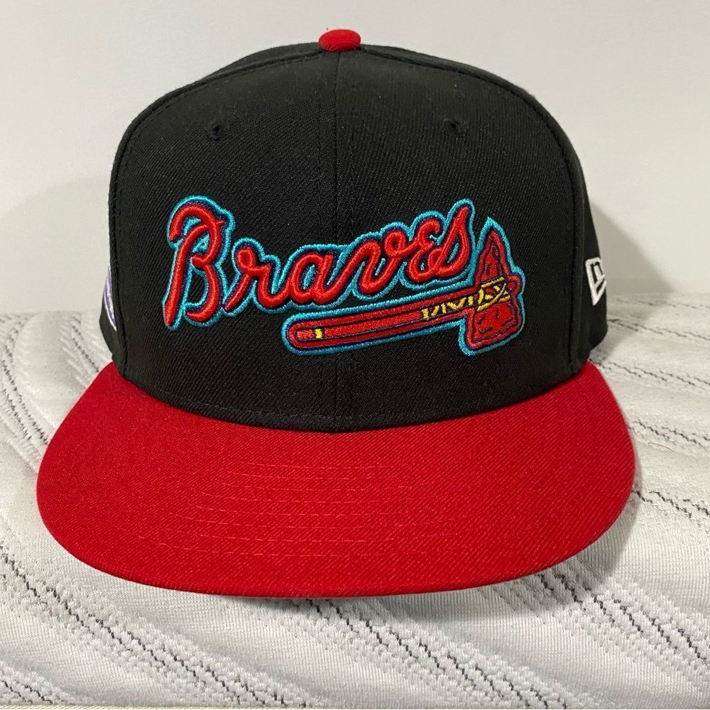 Atlanta Braves New Era Retro Spring Training 59FIFTY Fitted Hat Size 7 1/2
